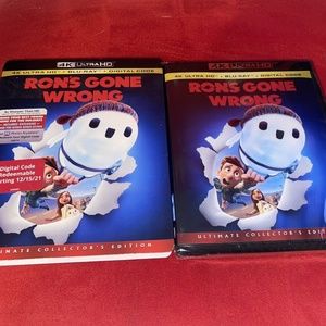Ron's Gone Wrong (4K Ultra HD Blu-Ray UHD + Blu-Ray) **NO DIGITAL **